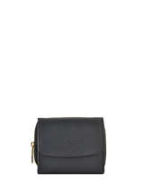 Portefeuille Caviar Leder Crinkles Grijs caviar 14201